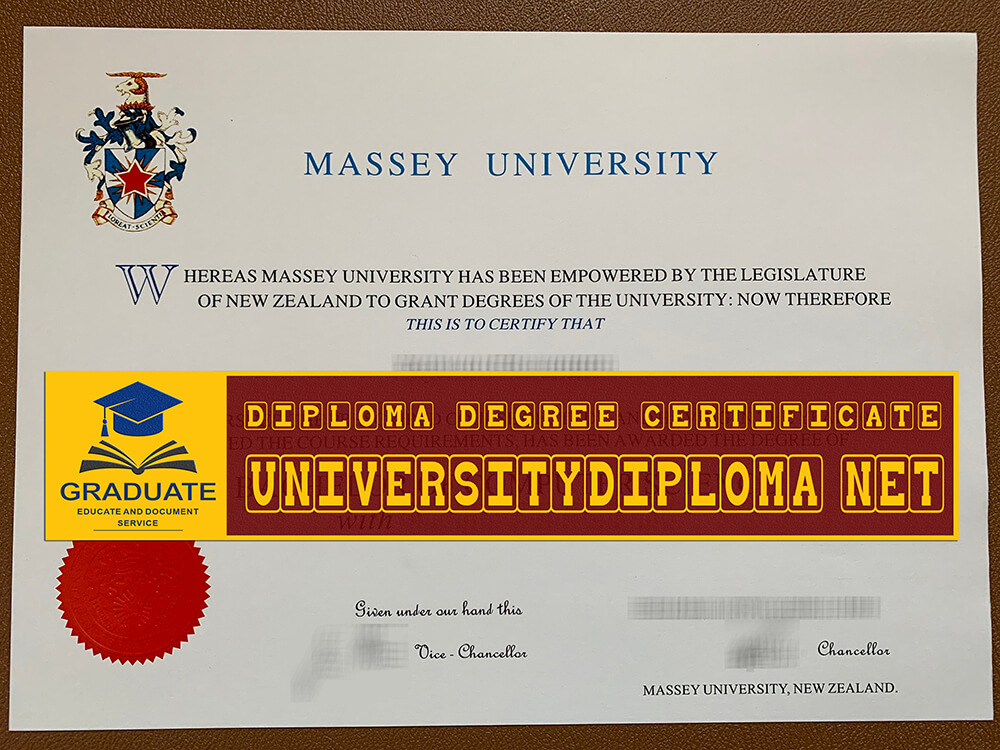 fake Massey University diploma