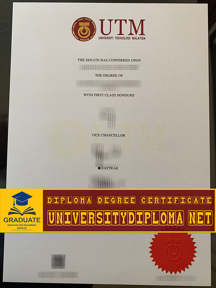 fake Universiti Teknologi Malaysia diploma
