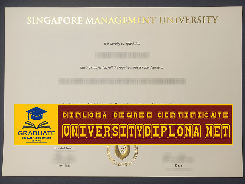 fake singapore management university diploma